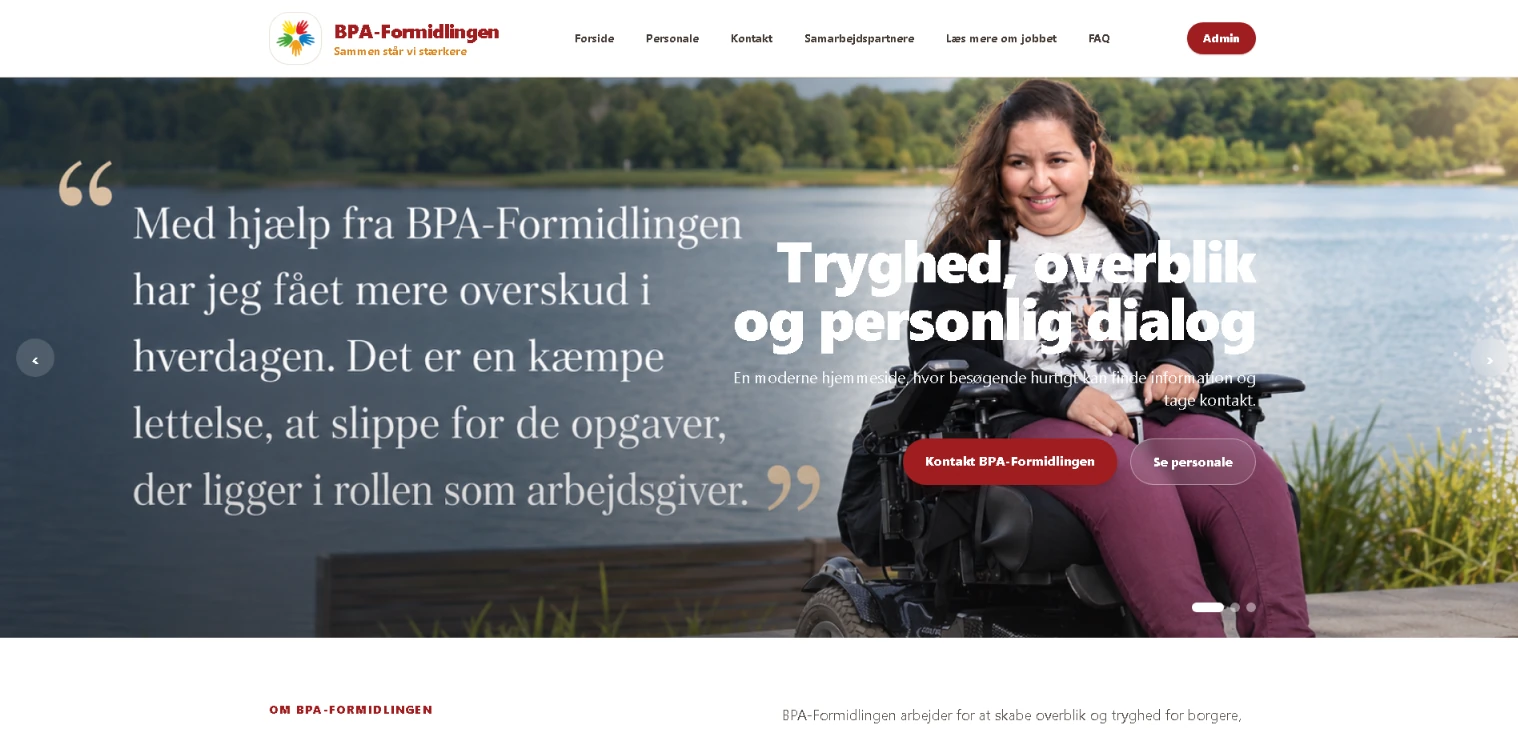 BPA-Formidlingen.dk – fra WordPress til Laravel